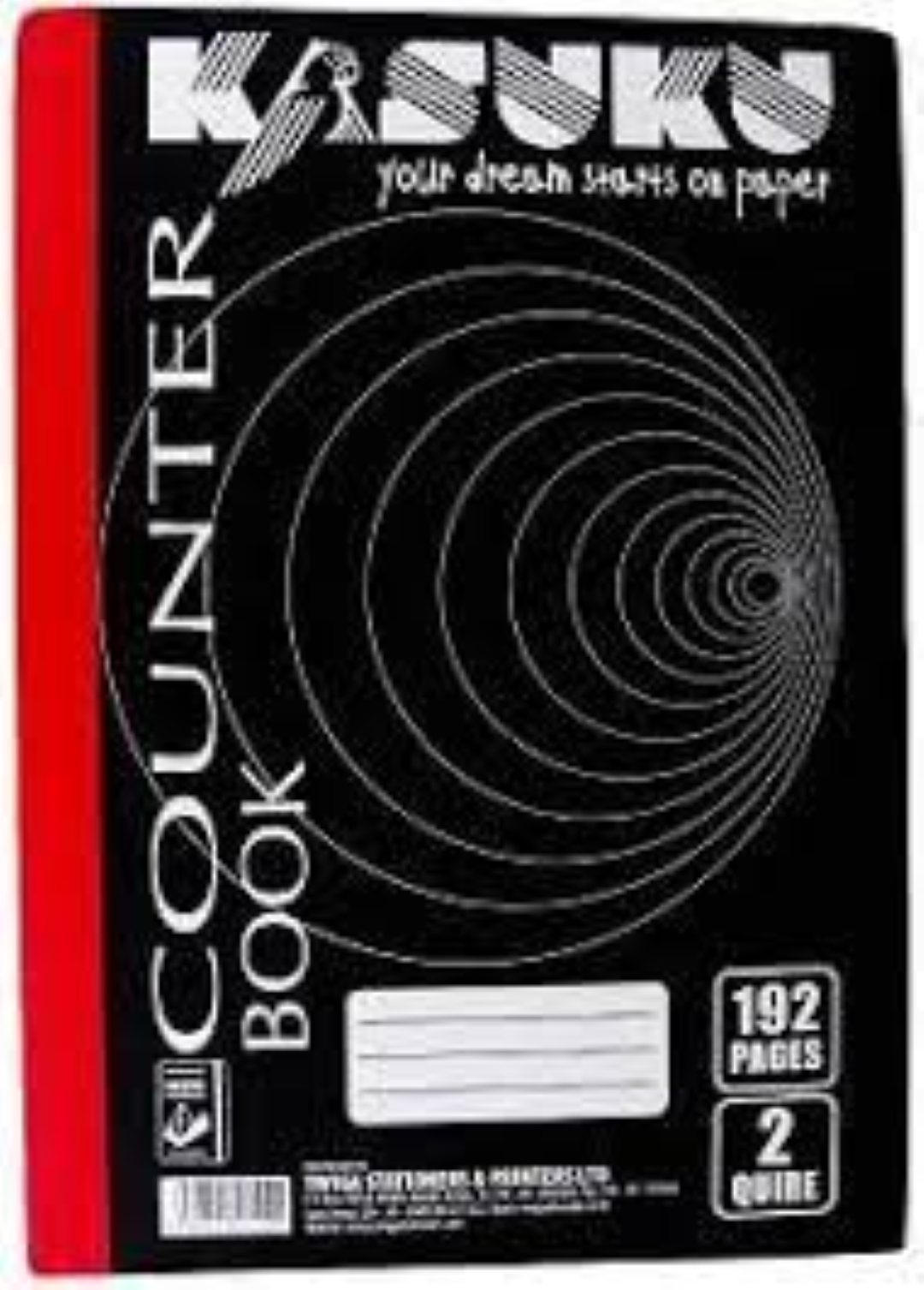 KASUKU COUNTER BOOK 2 QUIRE